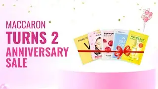Maccaron 2nd Anniversary Sale Offer #shorts