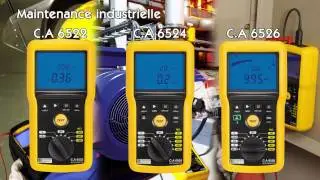 Nouveaux Mégohmmètres Chauvin Arnoux (FR)