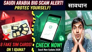 Beware! 1 Iqama par 8 SIM nikal rahi hain | Saudi New Scam 2026 Se Kaise Bache?