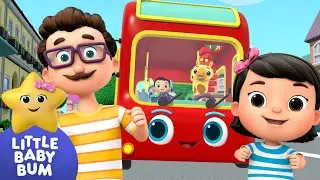 Wheels on the Bus Go Round! ⭐Mia's Play Time! LittleBabyBum - Nursery Rhymes for Babies | LBB