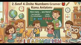 2. Sınıf İngilizce 4. Ünite Numbers Gramer (How many ... are there) Konu Anlatımı - (MEB Uyumlu) 📕 🎒