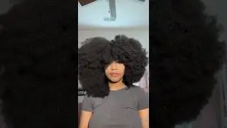 Stretching my afro #afro #curly #afrohair