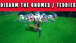 Drop Your Weapons SECRET CHALLENGE Guide (Disarm the Gnomes / Teddies Location)