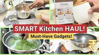 Smart Kitchen Shopping | Bought Useful Kitchen Products & Reviews | Daily Routine VLOG 