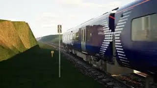 Class 385 departs from... somewhere in Scotland | TSW5 | Fife Circle (moded timetable)