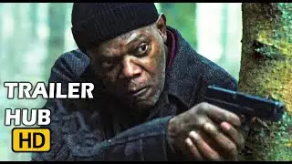 DAMAGED offical movie trailer. (2024) Samuel L  Jackson, Action Movie HD