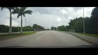 Driving through The Harlem Heights neighborhood of Fort Myers, Florida