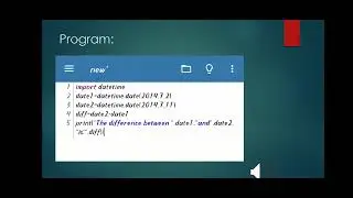 Python program to calculate number of days between two dates