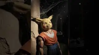 Pikaoo      #pikachu #pokemon #creepy #dark