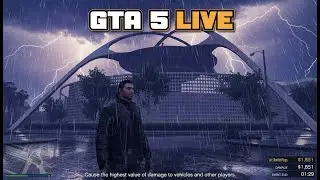 GTA 5 Online: Epic Heists & Car Meet Madness! | Join Live Fun & Mayhem 🚗💥 #GTAV #GTAOnline #Live