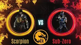 Mortal Kombat 11 - MK2 Scorpion vs MK2 Sub-Zero (Very Hard)