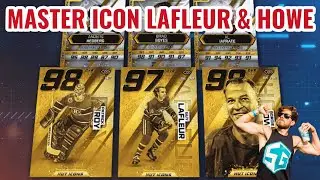 NEW MASTER ICONS IN NHL 20! Lafleur, Howe and Roy!