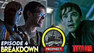TITANS SEASON 4 Episode 4 Breakdown - Ending Explained, Titans Prophecy & DEATHSTROKE!