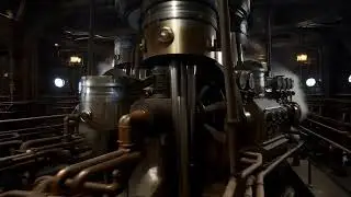 Steampunk Engine Room
