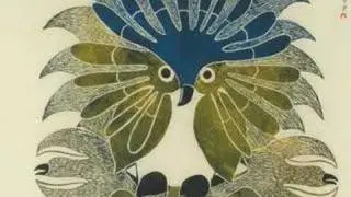 Waddington's Inuit Art - Kenojuak Ashevak, Night Hunter