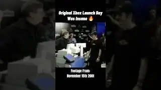 Original Xbox Launch Day 2001 !