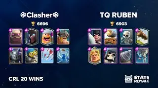 ❄Clasher❄ vs TQ RUBEN [CRL 20 WINS]