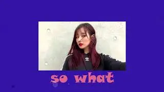 [ FREE ] Redvelvet type &ldquo; So what&rdquo; (guide vocal) / dance/ K-pop Type Beat 2019
