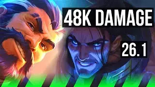GRAVES vs SYLAS (JGL) | 48K damage | KR Challenger | 26.1