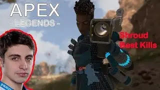APEX LEGEND BATTLE ROYALE SHROUD BEST GAMEPLAY EVER COMPILATION | Top Royale Highlights