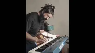 Homemade keyboard jam (background music by slohan RECORDS) #leadkeyboard #keyboarddemo #jazzfusion
