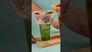 Snack and Drink Plastic Cup Bowl