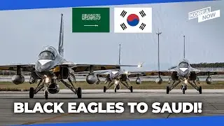 South Korea&rsquo;s Black Eagles heads to Saudi Arabia via Japan