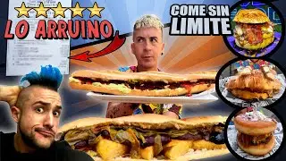 ME INVITAN a COMER y PIDO TODA LA CARTA *los MEJORES BOCADILLOS y BURGERS FOODPORN de VALENCIA*