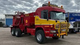 1999 Scania P124 6x6 (Interior)