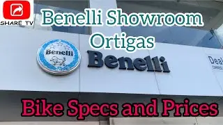 Benelli Showroom at Ortigas PH Bikes Prices & Specs @sharetvph