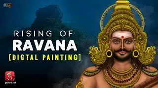 The Rising of Ravana ( Digital Painting )