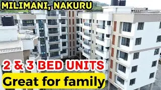 Inside the Modern 2 and 3 Bedroom Apartments in Milimani, Nakuru, Great for Family and Amazing Views