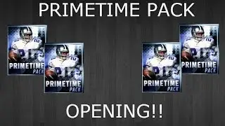 PrimeTime Pack Opening! New Updated Team!