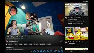 Watching this @Neighbor_Plays and if was so funny of neighbor and screaming😂😂
