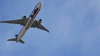 Slow Motion to Full Speed Qatar Airways A7-BEL Formula 1 Livery Boeing 777-300ER Adelaide #qatar