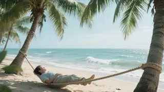 Tropical Beach Harmony Breaths Deeper Than Night For Peaceful Ocean Sleep Music 🌊