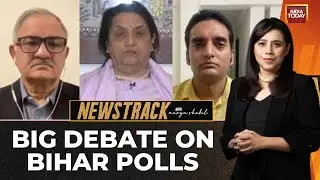 Bihar's Bahubali Battle: NDA Faces Stiff Fight In A Once-Certain Election | NewsTrack Debate