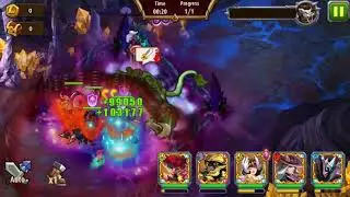 Abyss Treasure Taking All Three Bosses With Just Single Lineup