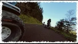 Riding Segways at Crieff Hydro, Scotland