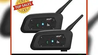 A must-have product!&nbsp;EJEAS V6 PRO+ Motorcycle Helmet Intercom Bluetooth Headset 6 Riders Communica