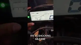 Power of break in period maintenance 🔥 shocking R15 V3 average mileage | Mech Tamil Nahom