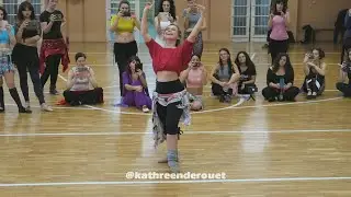 Bellydance workshop | Kathreen Derouet | Serbia 2019