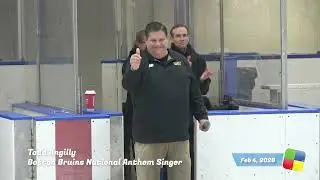 Todd Angilly, Boston Bruins National Anthem Singer, 2/4/26