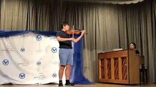 Bowen Kim playing Concerto in A minor I by Bach