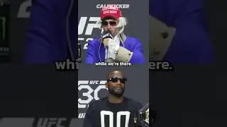 Leon Edwards and Colby Covington press conference drama