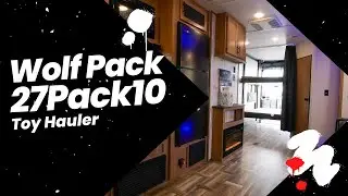 Tour the 2023 Wolf Pack 27PACK10 Toy Hauler