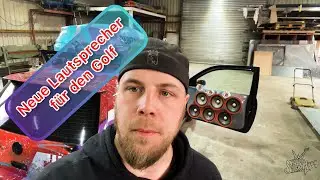 Neue Lautsprecher in den T&uuml;ren - Sternis Golf 4 Doorboards Part 1