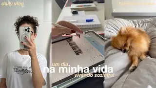 VLOG 💫 um dia real tentando ser produtiva - rotina matinal, trabalho, tarefas da casa & mais!