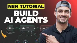 N8N Tutorial for Beginners in Hindi - Build Your FIRST AI Agents Without Coding!