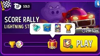 lightning strike gimme green score rally solo challenge | match masters | score rally 